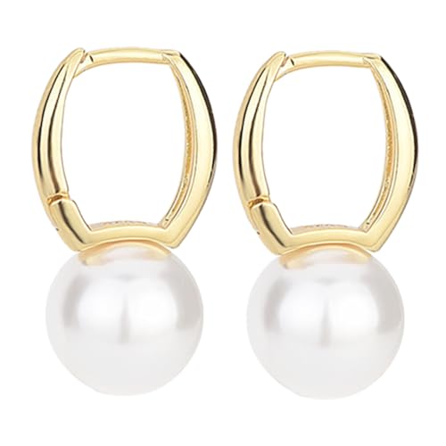 Healvian 1 Paar Perlenohrringe Creolen Perlenohrringe Perlen Strass Ohrringe Perlen Perlen Damen Barockperlen Statement Perlen Creolen Damen Accessoire Schmuck Weiß Kunststoff Healvian 1 Paar Perlenohrringe Creolen Perlenohrringe Perlen Strass Ohrringe Perlen Perlen Damen Barockperlen Statement Perlen Creolen Damen Accessoire Schmuck Weiß Kunststoff von Healvian