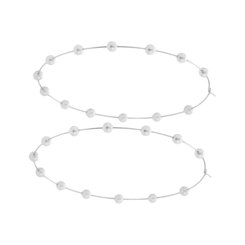 Healvian 1 Paar Perlenohrringe Dangle Ohrringe Perlenohrstecker Schleife Ohrschmuck Silber Healvian 1 Paar Perlenohrringe Dangle Ohrringe Perlenohrstecker Schleife Ohrschmuck Silber von Healvian