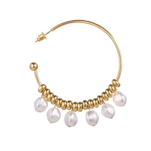 Healvian 1 Paar Perlenohrringe Hängend Vintage Ohrhänger mit Perlen Kreative Ohrschmuck für Damen für Partys Healvian 1 Paar Perlenohrringe Hängend Vintage Ohrhänger mit Perlen Kreative Ohrschmuck für Damen für Partys von Healvian