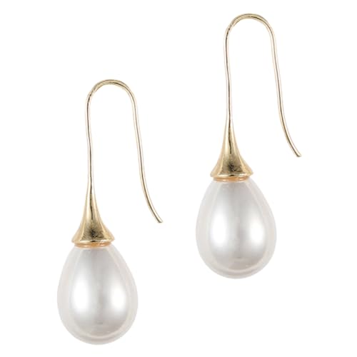 Healvian 1 Paar Perlenohrringe Stellungnahme Perlenropfenohrringe für Frauen Träne Dangle Ohrringe baumeln Statement-Ohrringe für Frauen ästhetische ohrringe Tropfenohrringe Legierung Weiß Healvian 1 Paar Perlenohrringe Stellungnahme Perlenropfenohrringe für Frauen Träne Dangle Ohrringe baumeln Statement-Ohrringe für Frauen ästhetische ohrringe Tropfenohrringe Legierung Weiß von Healvian