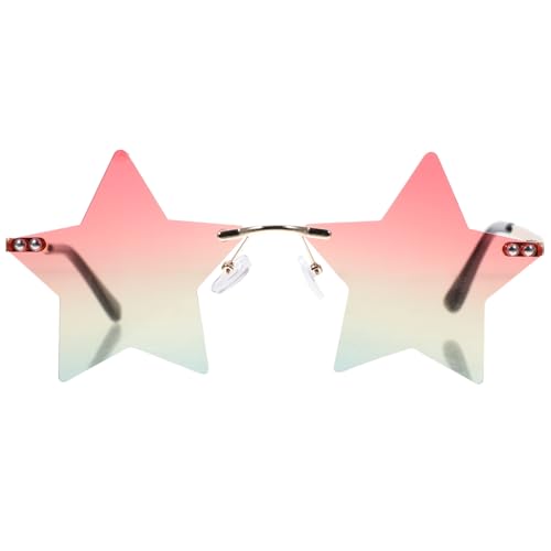 Healvian 1 Paar Randlose Sonnenbrille für Damen Vintage Stil Blendung für Partys Festivals und Alltag Glanzschutz und Klare Sicht Healvian 1 Paar Randlose Sonnenbrille für Damen Vintage Stil Blendung für Partys Festivals und Alltag Glanzschutz und Klare Sicht von Healvian