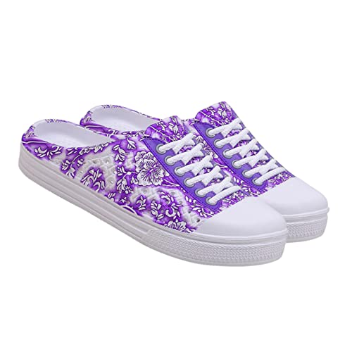 Healvian 1 Paar Sandalen für Zehe Surfen breit Beleg Aqua Damenschuhe mit glatten Sohlen ausgehöhlte Strandschuhe Sommer Hausschuhe Strand Hausschuhe Innen: Eva Violett Healvian 1 Paar Sandalen für Zehe Surfen breit Beleg Aqua Damenschuhe mit glatten Sohlen ausgehöhlte Strandschuhe Sommer Hausschuhe Strand Hausschuhe Innen: Eva Violett von Healvian