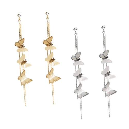 Healvian 1 Paar Schickes Design Ohrclips Damen mit Quasten Ohrringe für Hochzeiten Geburtstagsfeiern Dekorative Ohrschmuck Design Healvian 1 Paar Schickes Design Ohrclips Damen mit Quasten Ohrringe für Hochzeiten Geburtstagsfeiern Dekorative Ohrschmuck Design von Healvian