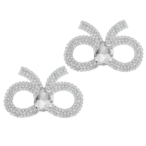 Healvian 1 Paar Schleife Schuhschnalle Damen Schuhclips Strass Schuhschnallen Hochzeit High Heels Strass Heels Dekorativer Schuhclip Braut Schuhschnalle High Heel Schmuckclip Legierung Healvian 1 Paar Schleife Schuhschnalle Damen Schuhclips Strass Schuhschnallen Hochzeit High Heels Strass Heels Dekorativer Schuhclip Braut Schuhschnalle High Heel Schmuckclip Legierung von Healvian