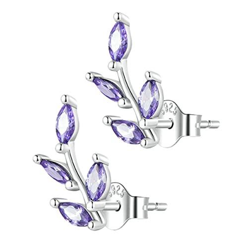 Healvian 1 Paar Silberne Baumzweig Ohrstecker mit Zirkonia für Damen Hypoallergene Ohrringe für Freunde Langlebig Healvian 1 Paar Silberne Baumzweig Ohrstecker mit Zirkonia für Damen Hypoallergene Ohrringe für Freunde Langlebig von Healvian