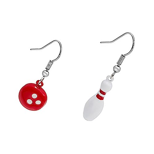 Healvian 1 Paar Sportliche Bowling Ball Ohrringe Kreative Baumelnde Ohrhänger im Modischen Design für Bowling Sportliche Anlässe Healvian 1 Paar Sportliche Bowling Ball Ohrringe Kreative Baumelnde Ohrhänger im Modischen Design für Bowling Sportliche Anlässe von Healvian