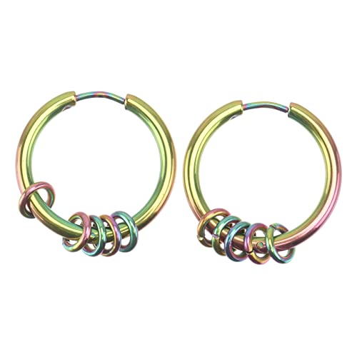 Healvian 1 Paar Stylische Titanstahl Ohrringe für Männer Ohrstecker für Festivals und Alltagslook Langlebige und Ohrringe für Teenager und Erwachsene Healvian 1 Paar Stylische Titanstahl Ohrringe für Männer Ohrstecker für Festivals und Alltagslook Langlebige und Ohrringe für Teenager und Erwachsene von Healvian
