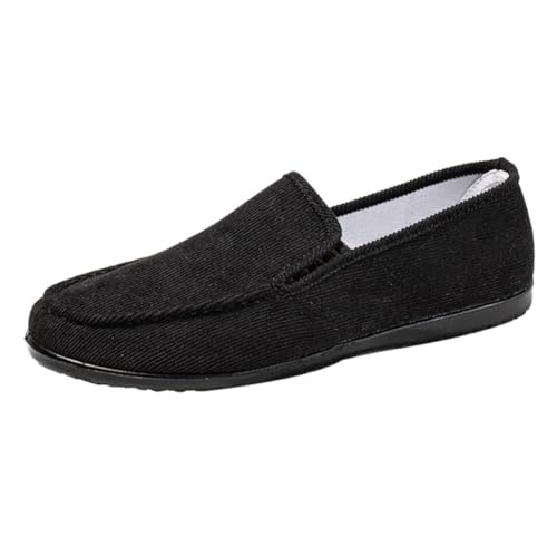 Healvian 1 Paar Weiche einzige lässige Schuhe Hey Beleg Männerschuhe Schuhe für Männer Herrenschuhe Turnschuhe Bequeme Kleid -Turnschuhe Sohle: Polyurethan Black von Healvian