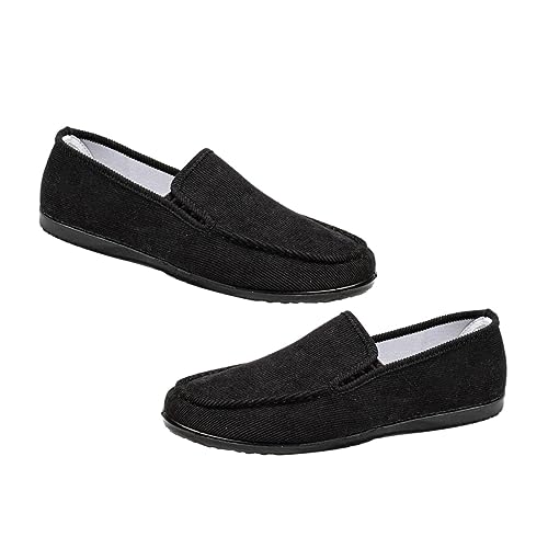 Healvian 1 Paar Weiche einzige lässige Schuhe Männer Hey Herrenschuhe Bequeme Kleid -Turnschuhe atmungsaktive Schuhe männliche Freizeitschuhe Sohle: Polyurethan Black Healvian 1 Paar Weiche einzige lässige Schuhe Männer Hey Herrenschuhe Bequeme Kleid -Turnschuhe atmungsaktive Schuhe männliche Freizeitschuhe Sohle: Polyurethan Black von Healvian