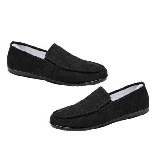 Healvian 1 Paar Weiche einzige lässige Schuhe Männer für Bequeme Kleiderarbeitsschuhe Bequeme Herrenschuhe Schwarze einzige Sportschuhe Sohle: Polyurethan Black von Healvian