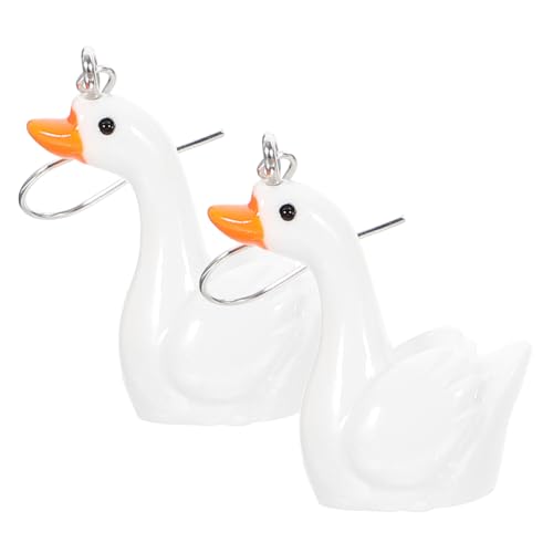 Healvian 1 Paar Weiße Gänseohrringe Ohrringe Für Frauen Zierlich Klein Tiere Mini Kind Party Gans-ohrringe Karikatur Baumeln Ohrhänger Mit Tiermotiv Dangle Ohrringe Tierohrringe Harz Healvian 1 Paar Weiße Gänseohrringe Ohrringe Für Frauen Zierlich Klein Tiere Mini Kind Party Gans-ohrringe Karikatur Baumeln Ohrhänger Mit Tiermotiv Dangle Ohrringe Tierohrringe Harz von Healvian