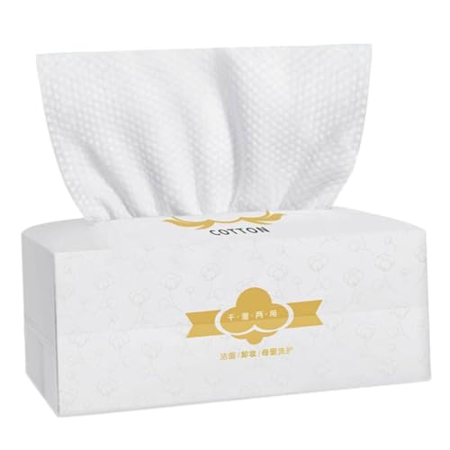 Healvian 80 Stück Baumwoll-waschlappen Zum Reinigen Waschlappen Weiche Flanell-pads Make-up-entferner Nass- Und Trockentuch von Healvian