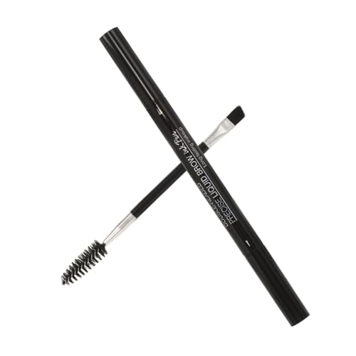 Healvian Wasserfester Augenbrauenstift 2in1 Satz Mit Pinsel Flüssiger Augenbrauenkonturstift Für Natürliche Definierte Augenbrauen Hautfreundliche Formel Schweißfest Für Hauttypen Für von Healvian