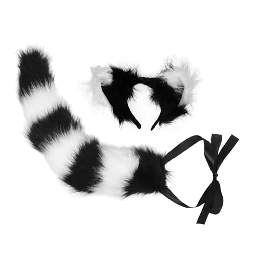 Healvian 1satz Cosplay Kostüm Mit Ohren Und Tierkostüm Zubehör Für Halloween Karneval Fotografie Und Kostümpartys Verspielt Und Vielseitig Einsetzbar von Healvian