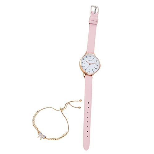 Healvian 1 Satz Damen Armbanduhr mit Armband Teiliges für Stilvolle Frauen Quarzuhr für für Besondere Anlässe von Healvian