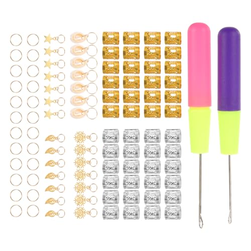 Healvian 1 Satz Geflochtener Haarring Flechten Krokodilklemmen Haare Wickler Häkelnadel Für Haare Haarmanschetten Pferdeschwanz Haarkämme Haarschmuck Gebäck Goldenes Haar Kamm Metall Healvian 1 Satz Geflochtener Haarring Flechten Krokodilklemmen Haare Wickler Häkelnadel Für Haare Haarmanschetten Pferdeschwanz Haarkämme Haarschmuck Gebäck Goldenes Haar Kamm Metall von Healvian