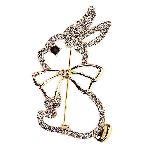 Healvian 2stücke Brosche Kaninchen Aus Legierung Mit Hasendesign Cartoon Broschen Pins Für Damen Dekorative Kleidungsnadeln Zum Anstecken Hüte Taschen Rucksäcke von Healvian