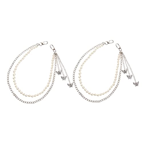 Healvian 1 Satz Layer Hosenkette Mit Schmetterlingsanhänger Punk Jeans Kette Für Damen Taillenkette Für Festivals Partys Silberfarben Cooles Hip Hop Accessoire 2 Stück Healvian 1 Satz Layer Hosenkette Mit Schmetterlingsanhänger Punk Jeans Kette Für Damen Taillenkette Für Festivals Partys Silberfarben Cooles Hip Hop Accessoire 2 Stück von Healvian