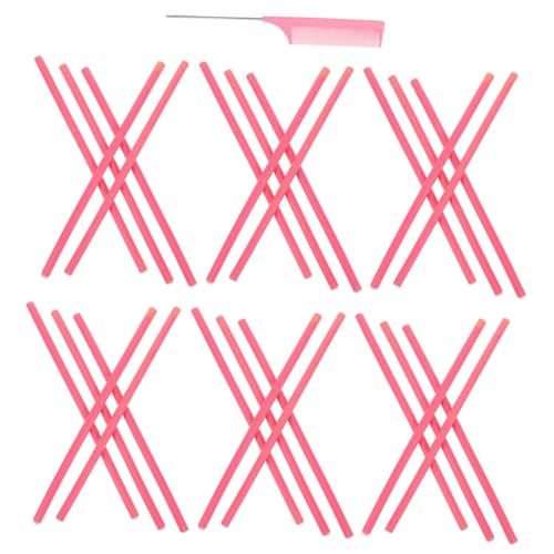 Healvian Lockenwickler Frauen Mit Flexiblem Stirnbänder-stab Und Kamm Für Kurzes Und Langes Haar Zum Erstellen Von Wellen Und Locken von Healvian