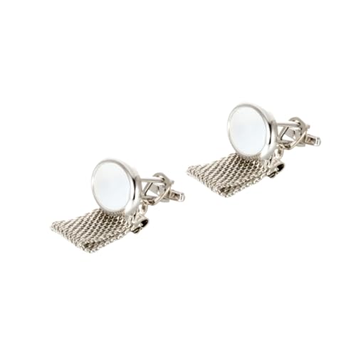 Healvian 1 Satz Manschettenknöpfe Muschelperlmutt Hemd Manschetten Accessoires Vielseitige Cufflinks Für Herren Hochzeiten Formelle Anlässe 2 Stück Healvian 1 Satz Manschettenknöpfe Muschelperlmutt Hemd Manschetten Accessoires Vielseitige Cufflinks Für Herren Hochzeiten Formelle Anlässe 2 Stück von Healvian