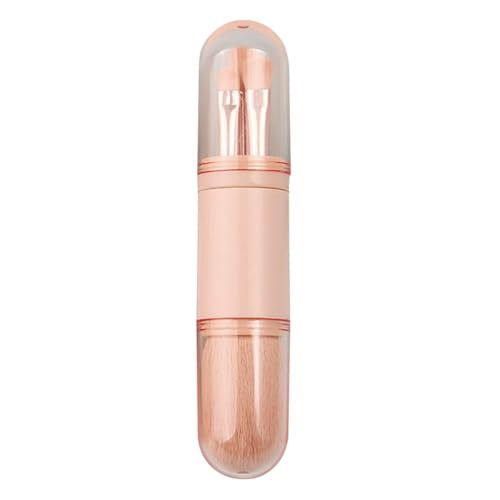Healvian 1 Satz Mini Make Up Pinsel Set Tragbar Multifunktional für Lidschatten und Puder für Reisen Einziehbarem Design für Präzise Anwendung und Schnelle Make Up Routine von Healvian
