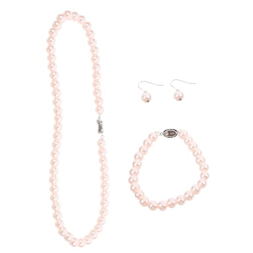 Healvian 1 Satz Muschel perlen schmuck Set erröten Perlenohrringe Hülse Perlenarmband Schmuck für Frauen dekorativer Schmuck Brautschmuck Natürliche Muschel perlen Rosa Healvian 1 Satz Muschel perlen schmuck Set erröten Perlenohrringe Hülse Perlenarmband Schmuck für Frauen dekorativer Schmuck Brautschmuck Natürliche Muschel perlen Rosa von Healvian