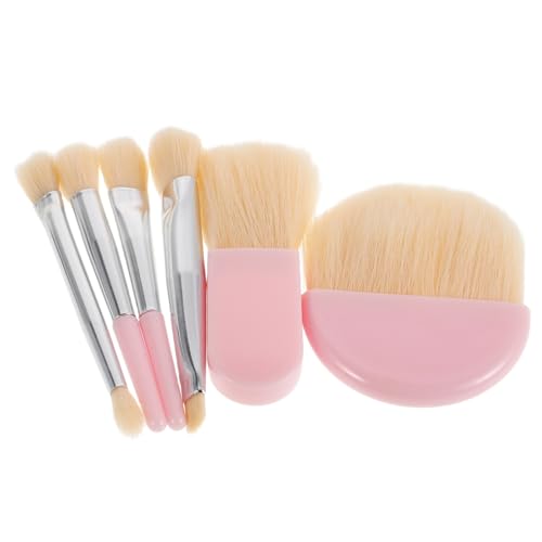 Healvian 1 Satz Reise Make Up Pinsel Set mit Aufbewahrungsbox Teiliges Mini Kosmetikset für Foundation Lidschatten Blush Leicht Vielseitig für Unterwegs Healvian 1 Satz Reise Make Up Pinsel Set mit Aufbewahrungsbox Teiliges Mini Kosmetikset für Foundation Lidschatten Blush Leicht Vielseitig für Unterwegs von Healvian