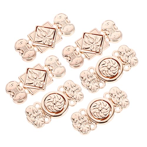 Healvian 1 Satz Retro Broschen Clip Teiliges Für Strickjacken Umhänge Schals Dekorative Verschlüsse Elegant Langlebig Für Diy 6 Stück von Healvian