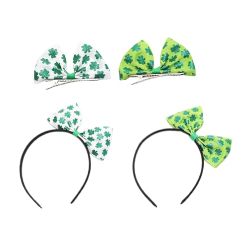 Healvian 1satz Shamrock Kopfbedeckungen Für Patrick's Day Teiliges Kostümzubehör Für Mädchen Und Erwachsene Haarreif Und Haarschmuck Mit -design Für Festlichkeiten Und Themenpartys von Healvian