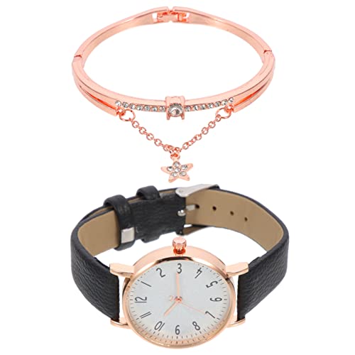 Healvian 1 Satz Stylische Damen Armbanduhr mit Handgelenkarmband Casual Quarzzeitmesser Passendem Armband Uhr Healvian 1 Satz Stylische Damen Armbanduhr mit Handgelenkarmband Casual Quarzzeitmesser Passendem Armband Uhr von Healvian