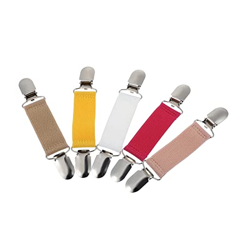 Healvian 1 Satz Teiliges Stilvolle Schal Clips Elastische Schulterriemen Dekorative Kleidung Clips Für Schals Und Cardigans Für Und Accessoires 5 Stück von Healvian