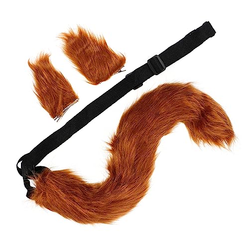 Healvian 1 Set Fox Ohren Haaraccessoire Mit Clip Niedliches Cosplay Party Haarschmuck Für Damen Und ädchen Camel Farbe von Healvian