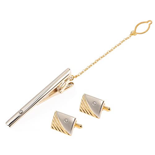 Healvian 1 Set Goldene Manschettenknöpfe Krawattenklammern Für Hemden Krawattenklammern Für Männer Goldene Krawattenklammer Schlüssel Herrenmanschettenknöpfe Herrenmanschettenknöpfe Healvian 1 Set Goldene Manschettenknöpfe Krawattenklammern Für Hemden Krawattenklammern Für Männer Goldene Krawattenklammer Schlüssel Herrenmanschettenknöpfe Herrenmanschettenknöpfe von Healvian