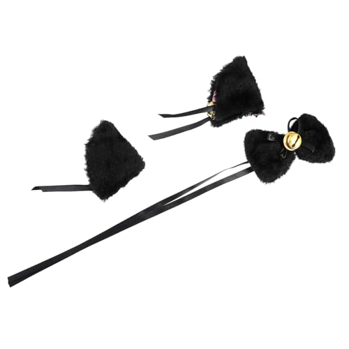Healvian 1 Set Haarnadel Fliegen Set Für Mädchen Stirnbänder Für Haarspange Katzenohr Haarschmuck Katzenohren Haarspangen Halskette Und Haarnadeln Schleifenknoten von Healvian
