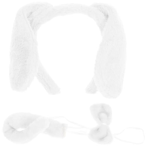 Healvian 1 Set Mit Hundeohren Stirnband Fliege Und Für Halloween Cosplay Verkleidungsparty von Healvian
