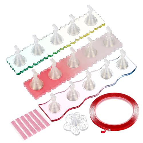 Healvian 1 Set Nagelständer Set Pressnagelständer Mit Kitt Nagelkleber Für Pressnägel Pressnägel Roter Lack Klebriger Kitt Nailart Kit Organizer Nageldisplayständer Halter Healvian 1 Set Nagelständer Set Pressnagelständer Mit Kitt Nagelkleber Für Pressnägel Pressnägel Roter Lack Klebriger Kitt Nailart Kit Organizer Nageldisplayständer Halter von Healvian