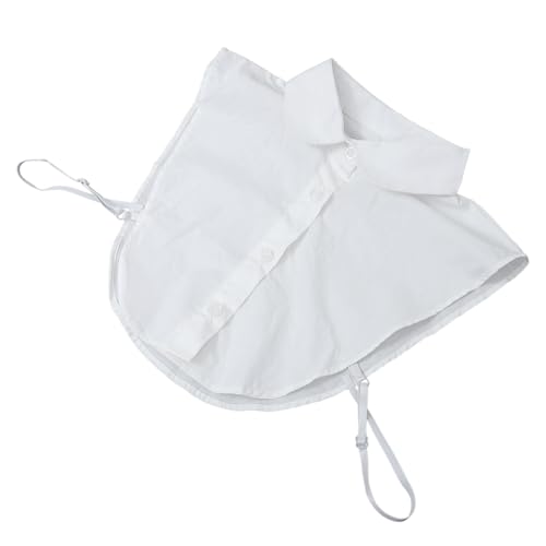 Healvian Falscher Kragen Für Damen Weißes Hemd Mit Dekorativem Kragen Baumwollmaterial Kleidungsaccessoire Leicht Zu Reinigen Und Wiederverwendbar von Healvian