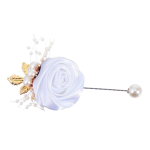 Healvian 1 Stück Blumenbrosche für Damen Anstecker für Hochzeit Tägliche Kleidung Stilvolles Schmuck Accessoire mit Einzigartigem Design Feiner Textur von Healvian