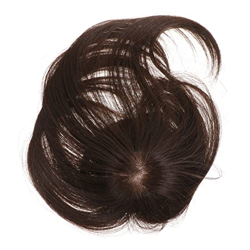 Healvian Clip in Haarpony für Damen Natürliche Perücke mit Bangs Einfach zu Tragen Kunsthaar in Hochtemperaturqualität für Frisuren von Healvian