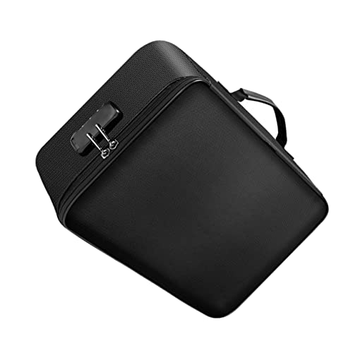 Healvian Tragbarer Aktenordner Silikon Glasfaser und Langlebig für Büro Reisen Zuhause Großes Fassungsvermögen von Healvian