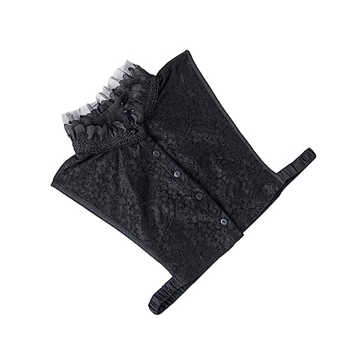 Healvian Fake-kragen Für Damen Abnehmbar Aus Chiffon Mit Rüschen Für Hemden Und Pullover Leicht Und Atmungsaktiv von Healvian