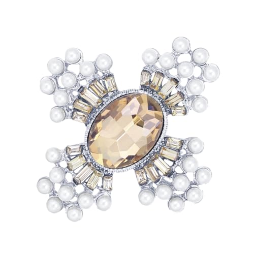 Healvian 1 Stück Frauen Temperament Hut Individuelle Pin Braut Abzeichen Schmuck Für Perle Blume Elegante Glas Broschen Kreuz Kristall Legierung Corsage Hochwertige Decor Zufällige Farbe Healvian 1 Stück Frauen Temperament Hut Individuelle Pin Braut Abzeichen Schmuck Für Perle Blume Elegante Glas Broschen Kreuz Kristall Legierung Corsage Hochwertige Decor Zufällige Farbe von Healvian