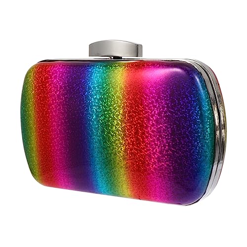 Healvian 1 Stück Frauenbeutel Gradientenfarbe funkelnde Partyhandtasche Party Geldbörse dame geldbörse Partytüten für Unterarmtasche Bote Abendhandtaschen für Damen Urlaubskupplung Bunt Healvian 1 Stück Frauenbeutel Gradientenfarbe funkelnde Partyhandtasche Party Geldbörse dame geldbörse Partytüten für Unterarmtasche Bote Abendhandtaschen für Damen Urlaubskupplung Bunt von Healvian