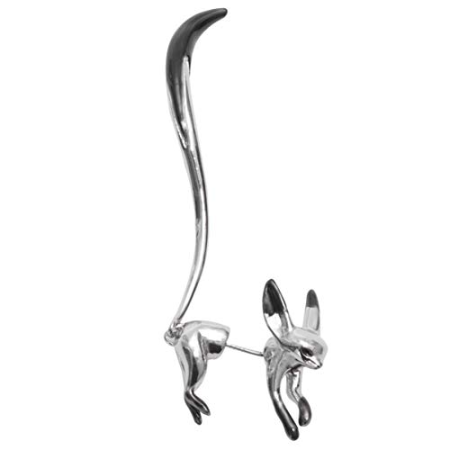 Healvian 1 Stück Fuchs Ohrringe Ohrhänger Ohr baumeln eleganter Ohrstecker Weiß von Healvian