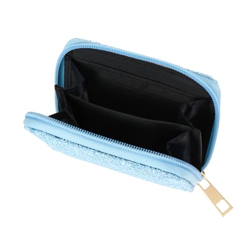 Healvian 1 Stück Geldbörse aufbewahrungssack Storage Pockets small Wallet Vanity Bag makeupbag Riementasche Taschen kleines Münztäschchen Münzbrieftasche Aufbewahrungstasche Portemonnaie Pu von Healvian