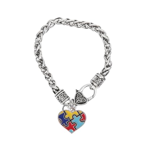 Healvian 1 Stück Geometrisches Armband Legierung Modearmband für Damen Design Langlebiges Material für Partys Reisen Silber Healvian 1 Stück Geometrisches Armband Legierung Modearmband für Damen Design Langlebiges Material für Partys Reisen Silber von Healvian