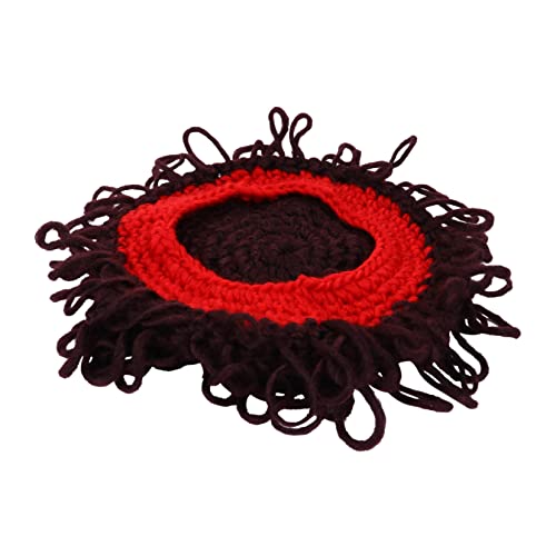 Healvian Junge Mädchen Perückenmütze Aus Handgemacht Gestrickt Für Halloween Weihnachts-party Cosplay Fotografie-requisiten Sanft Und Bequemlichkeit von Healvian