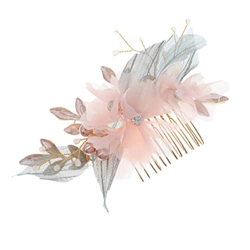 Healvian 1stück Haarschmuck Mit Handgefertigten Stoffblüten Haarspange Für Hochzeiten Und Traditionelle Accessoire Für Und Mädchen von Healvian