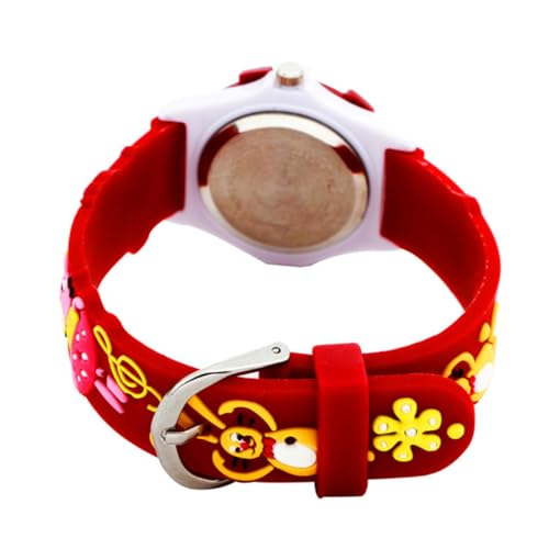 Healvian Digitaluhr Kinder Armbanduhr Mädchen Cartoon Tiere Uhr 3D Verstellbar Silikon für Jungen und Mädchen von Healvian