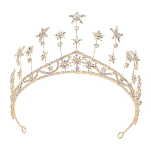 Healvian Strass-krone Für Das Hochzeitskleid Schickes Braut-kopfstück Zartes Design Haar-accessoires Für Frauen Healvian Strass-krone Für Das Hochzeitskleid Schickes Braut-kopfstück Zartes Design Haar-accessoires Für Frauen von Healvian